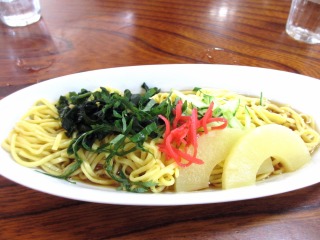 冷やしかぼちゃそば